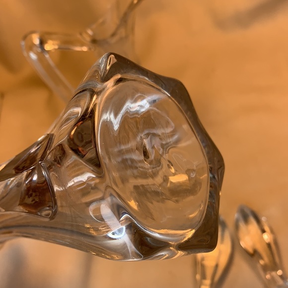 Vintage/Antique hand blown glass bottles w/stopper - Picture 6 of 12